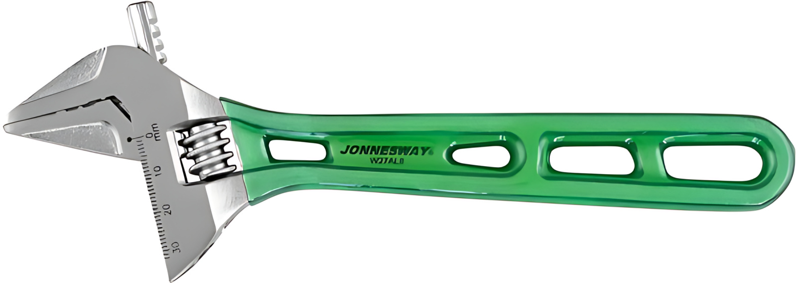 Ключ разводной JONNESWAY с облегченной рукояткой 0-32мм длина 200мм фотография №2