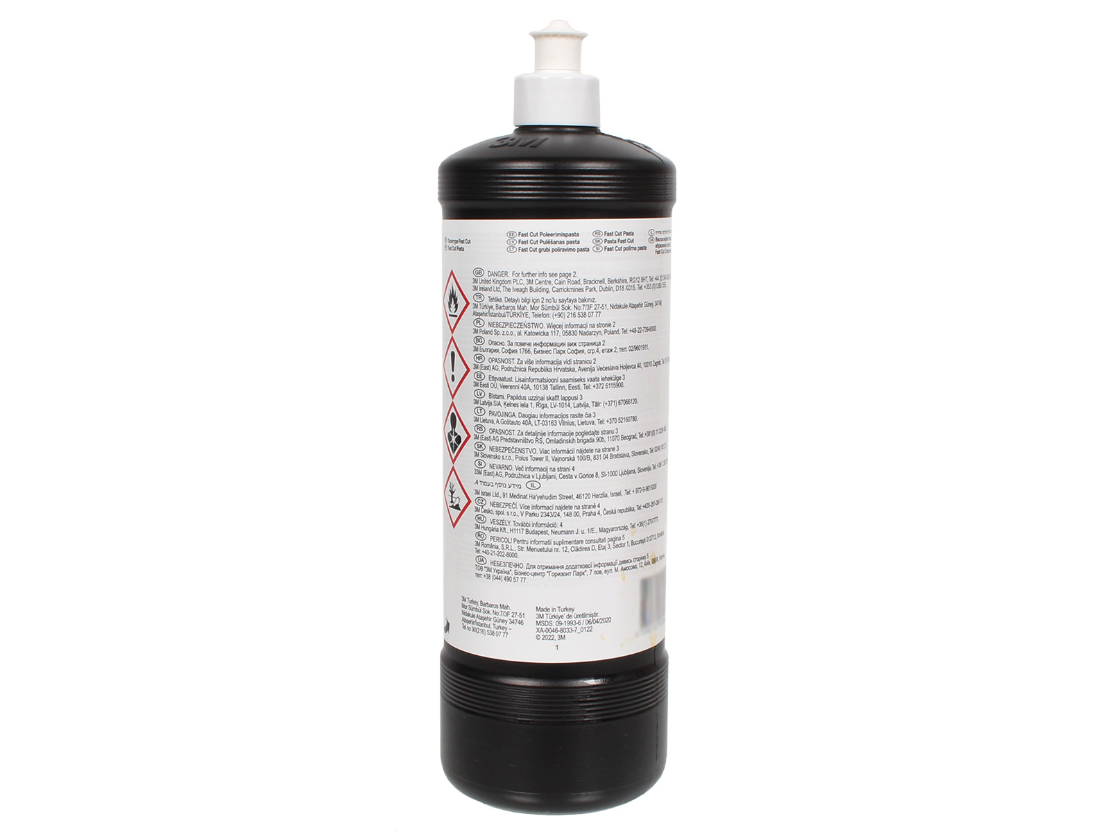 Паста полировальная 3М Perfect-it Fast Cut Compound 1л фотография №3