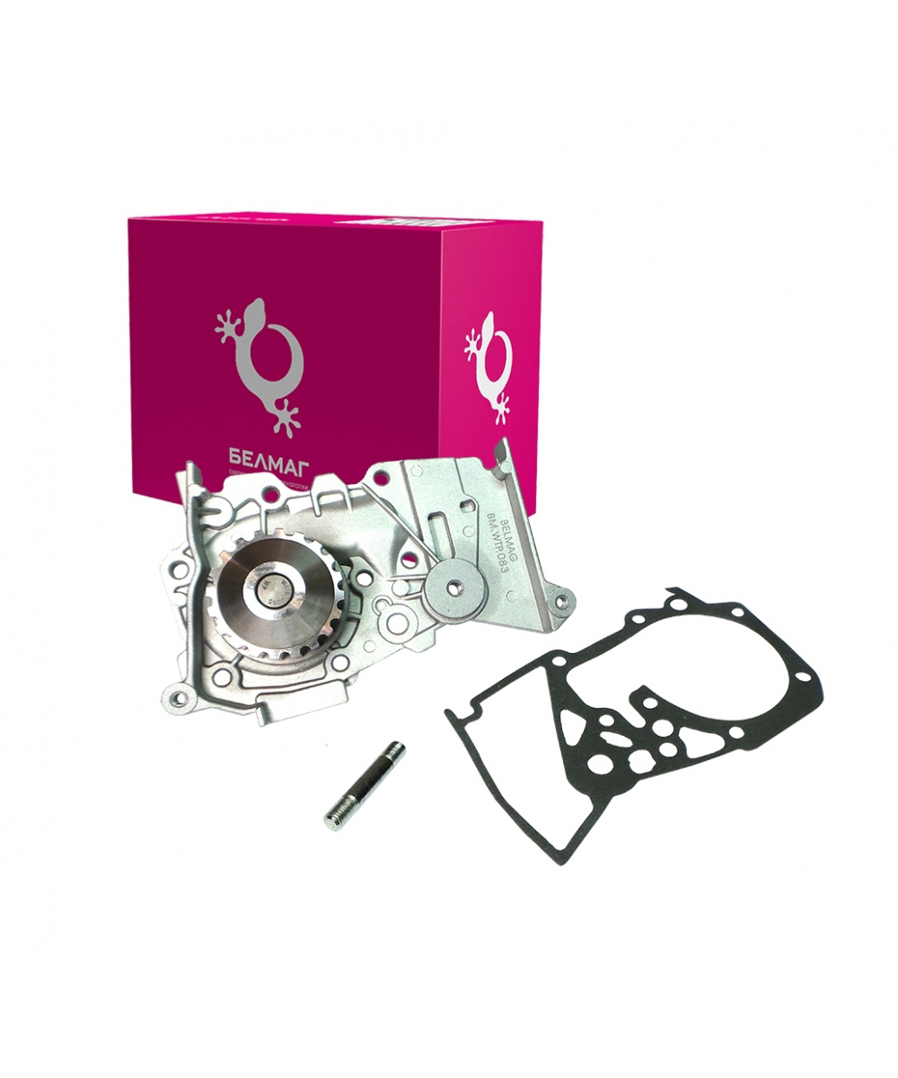 Насос водяной Logan, Largus1,6л 16кл  BM.WTP.083, OEM № 210101302R БЕЛМАГ фотография №1