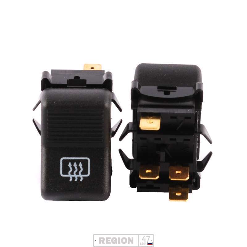 Выключатель клавиша ВАЗ-21213 обогр.зад.стекла С-П фотография №1