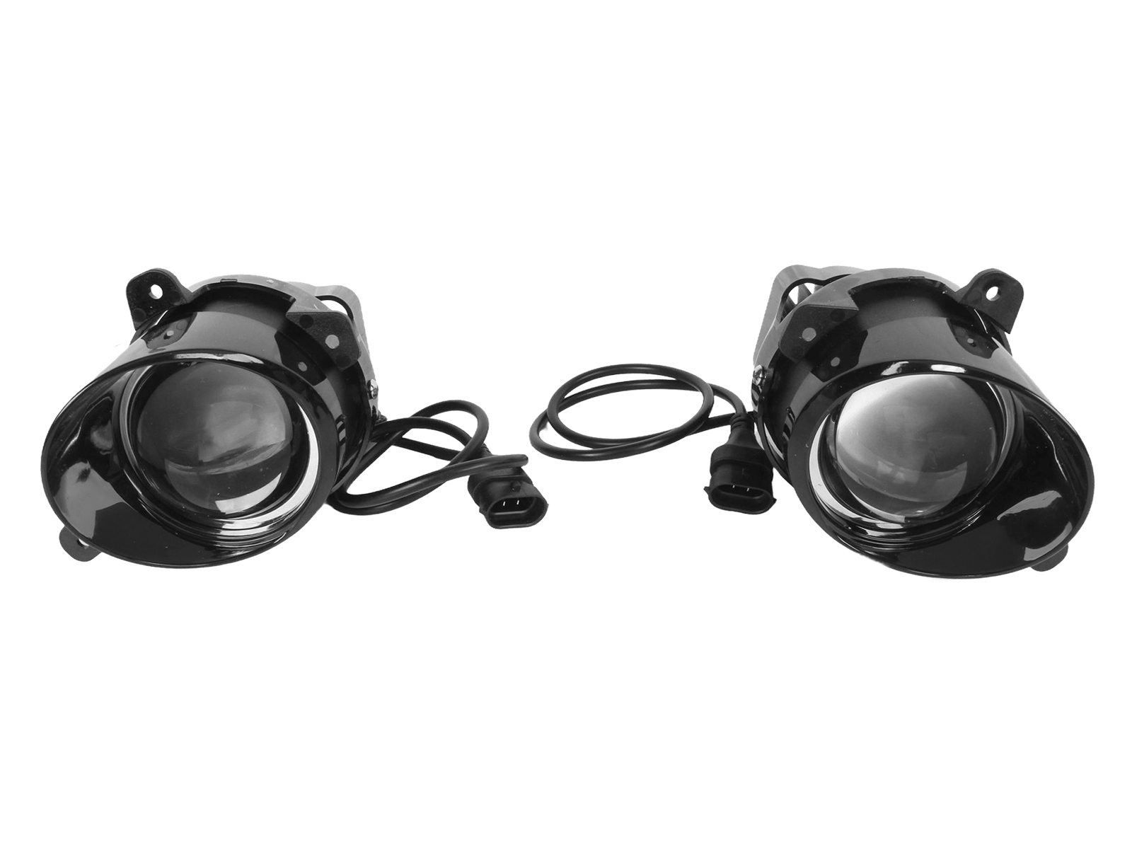 Фара противотуманная Лада Ларгус, ВАЗ-2190 диодная с линзой комплект фотография №1