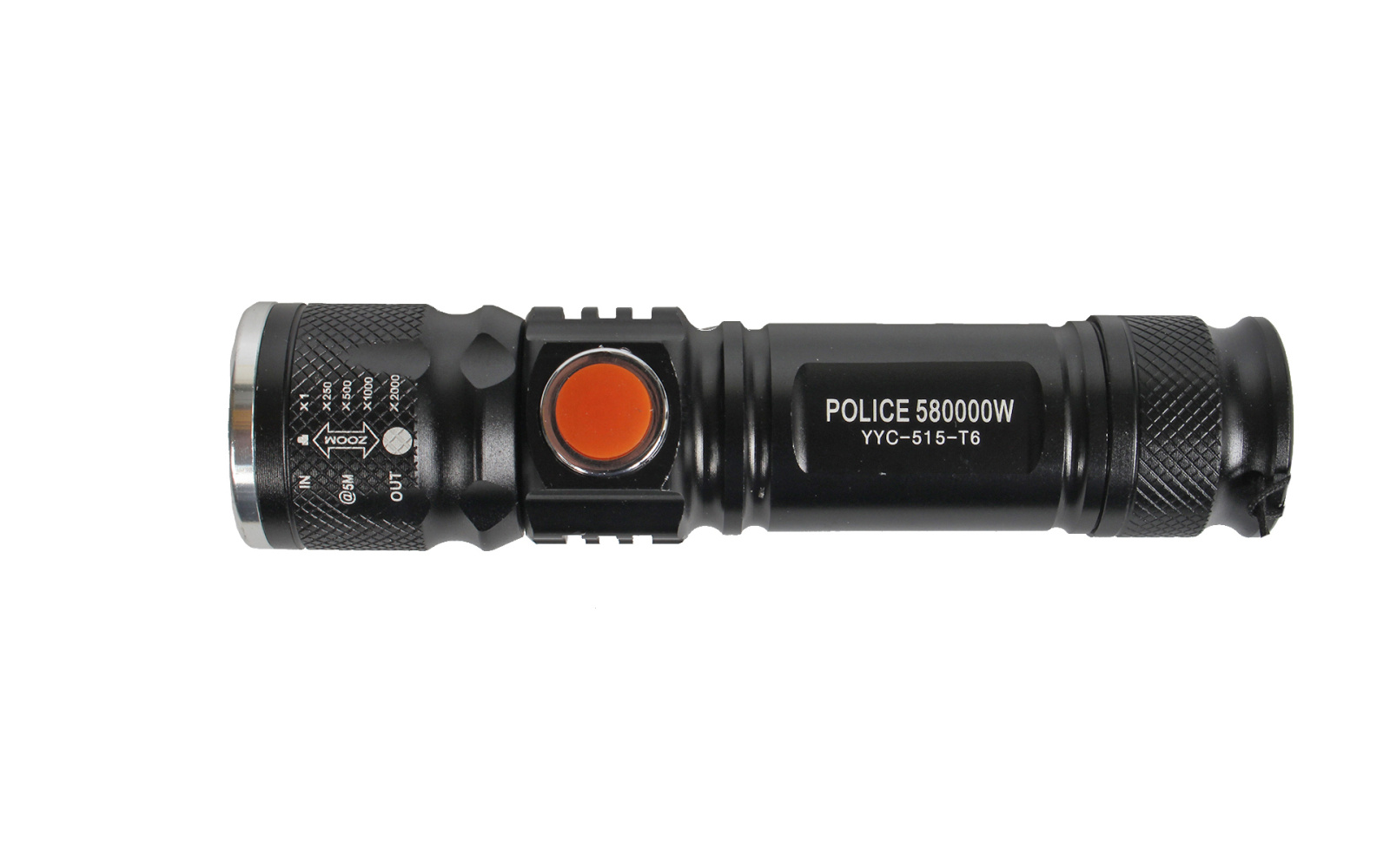 Фонарь ручной аккумуляторный с зарядкой от USB YYC-515-T6 фотография №2