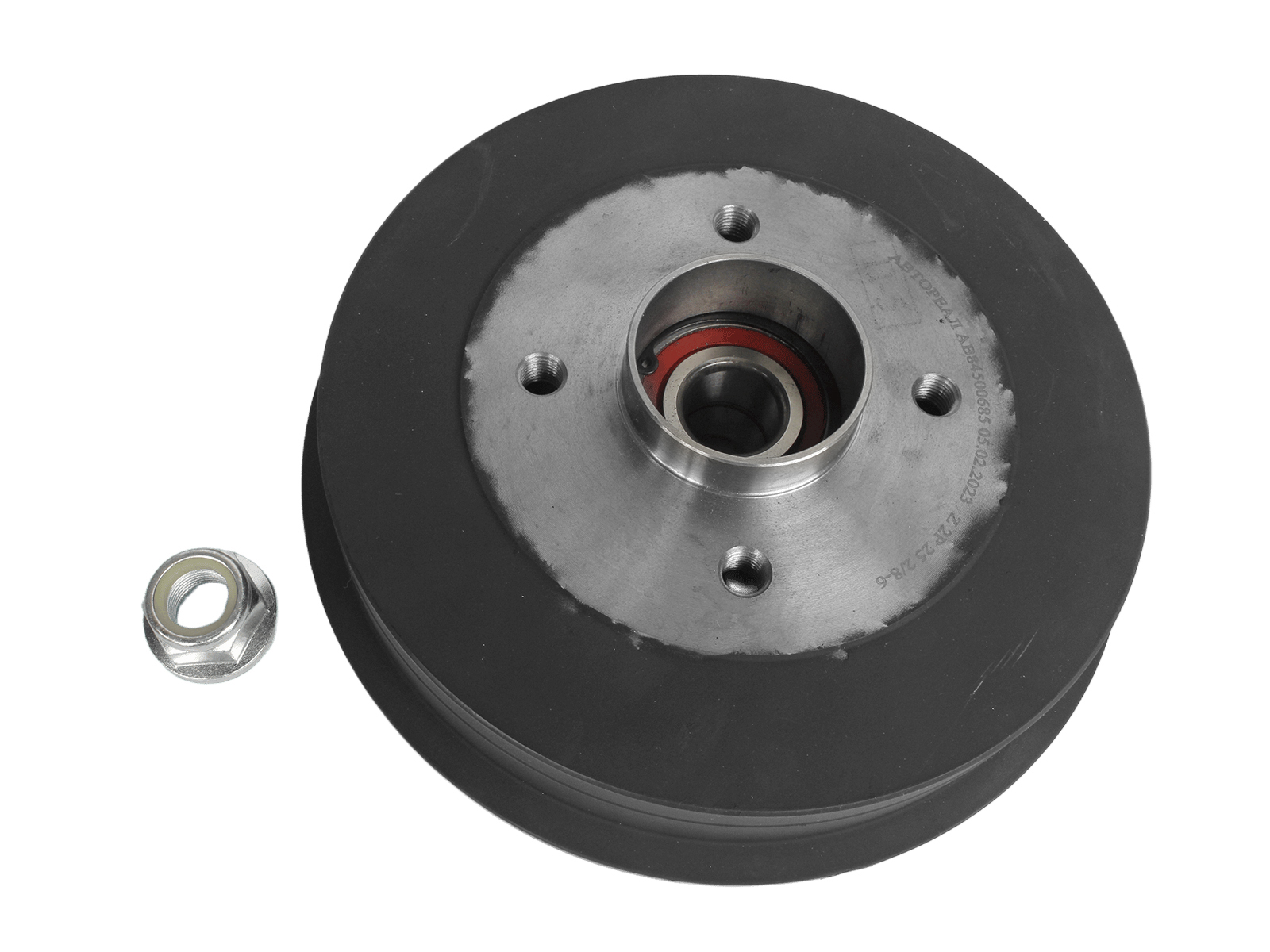 Барабан тормозной ЛАДА Vesta задний в сборе с подшипником (1шт.) АВТОРЕАЛ фотография №1