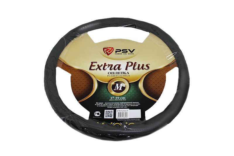 Оплетка на руль PSV EXTRA PLUS Fiber серый М фотография №1