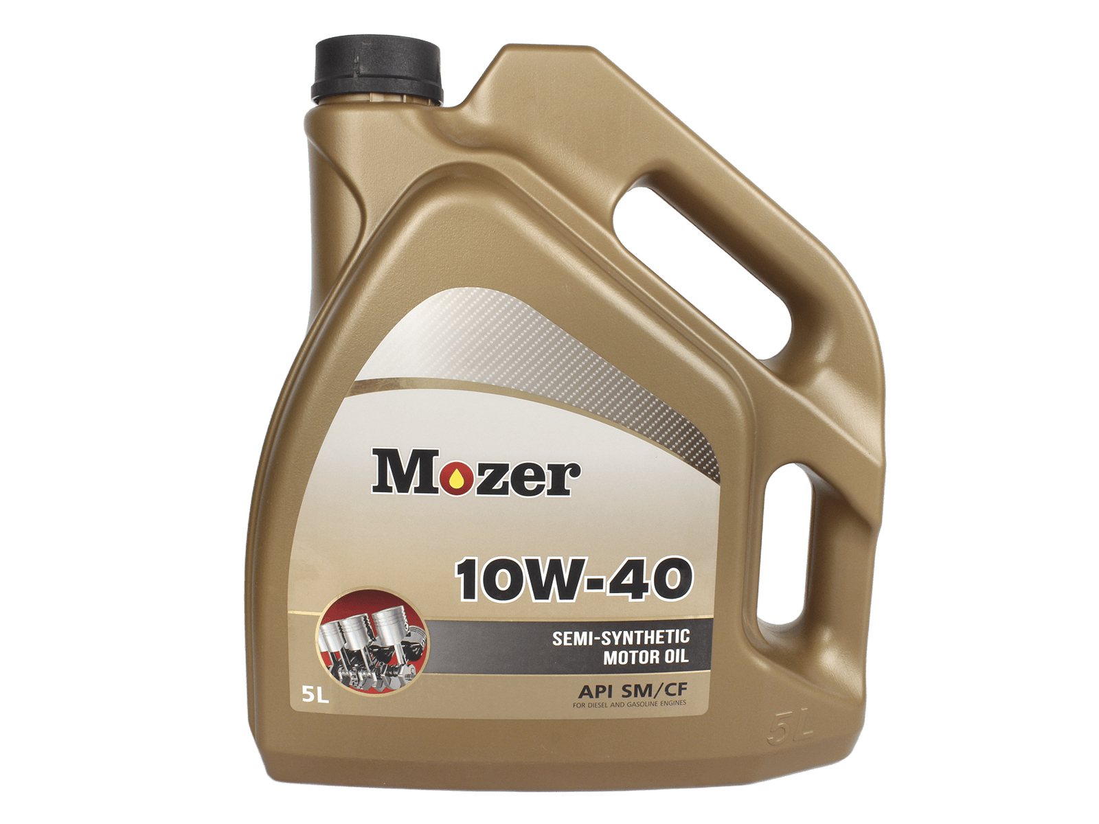 Масло моторное MOZER Luxe 10W40 SM/CF 5л фотография №1