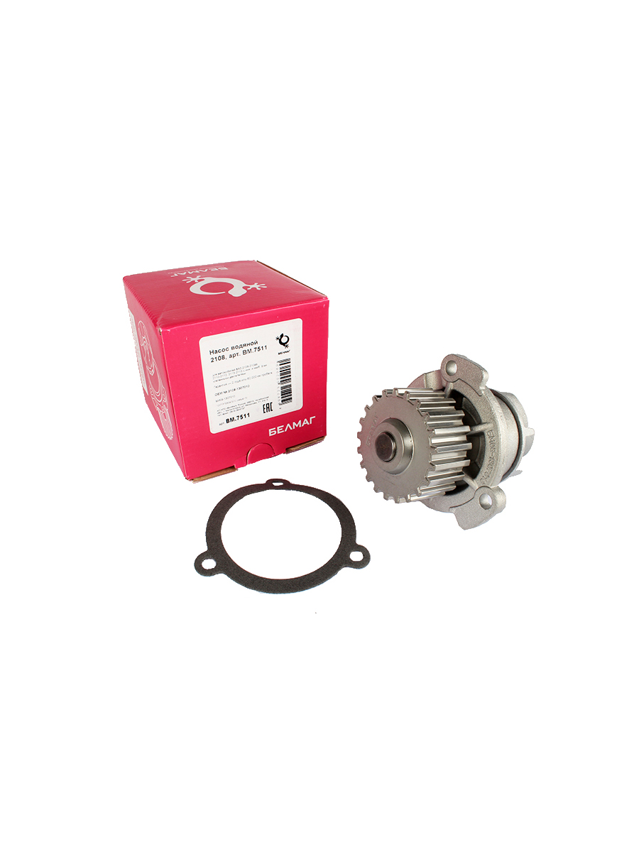 Насос водяной ВАЗ-2108-15 БЕЛМАГ фотография №1