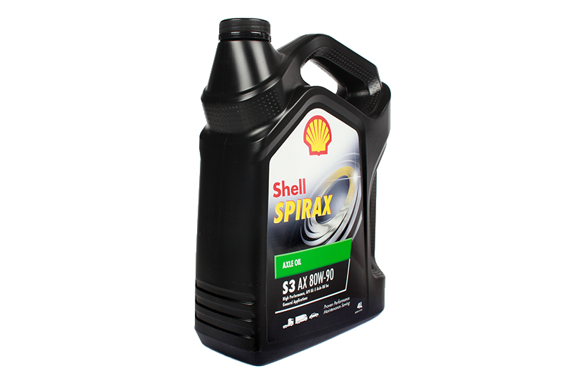 Трансмиссионное масло SHELL SPIRAX S3 АХ 80W90 4л фотография №3
