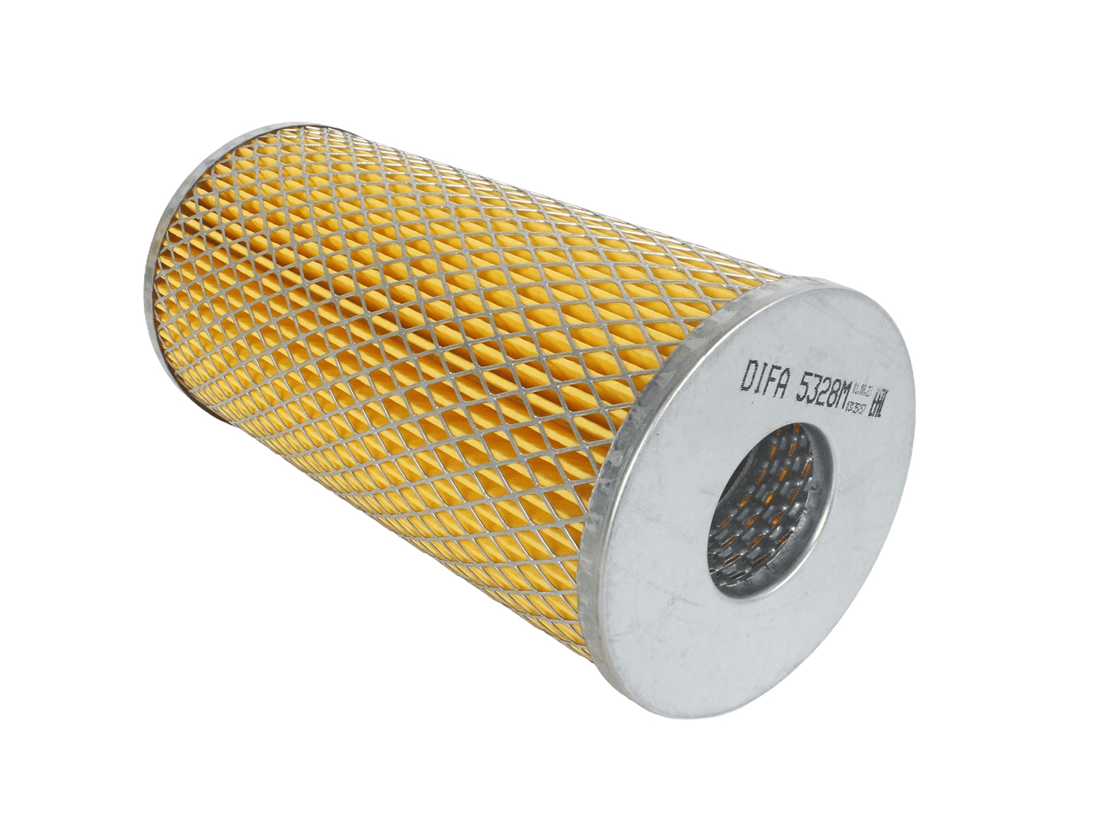 Элемент фильтрующий КАМАЗ масляный бумага, металлическая сетка DIFA фотография №2