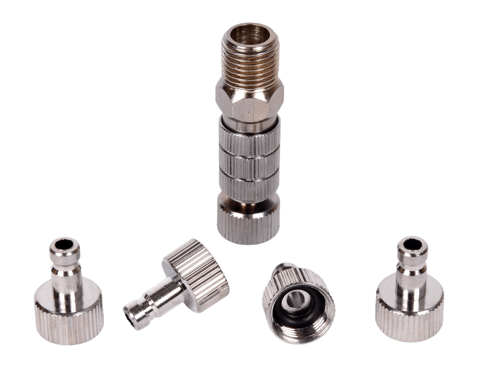 Набор быстросъемов для аэрографа 6 предметов AR-BRS-AF-2471 ANROKEY фотография №1