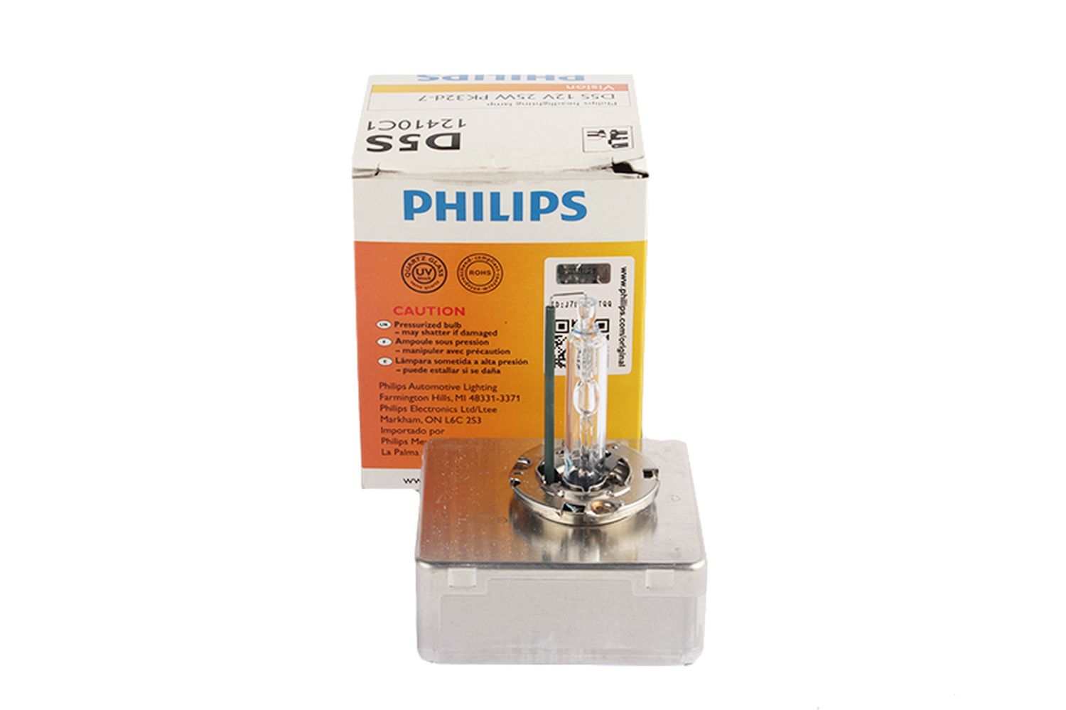Лампа 85Vx35W D5S ксенон PHILIPS фотография №1