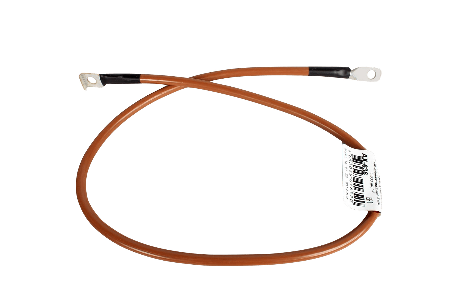 Провод АКБ + L-800мм CARGEN AX-636 фотография №1