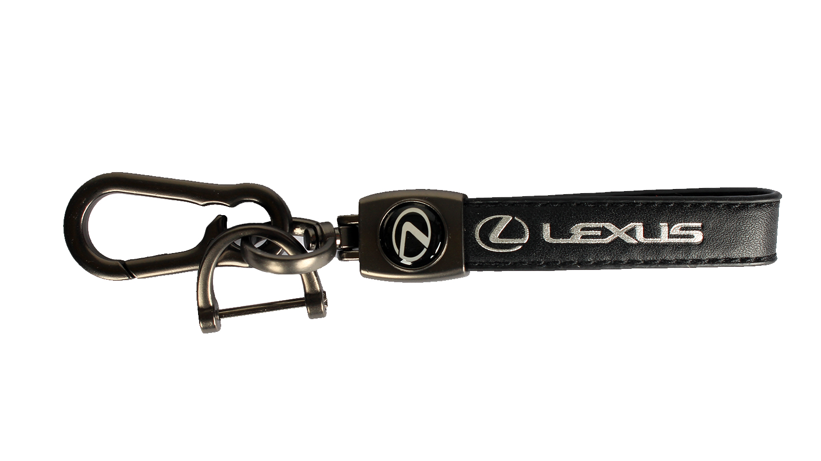 Брелок для авто кожаный с логотипом LEXUS фотография №1