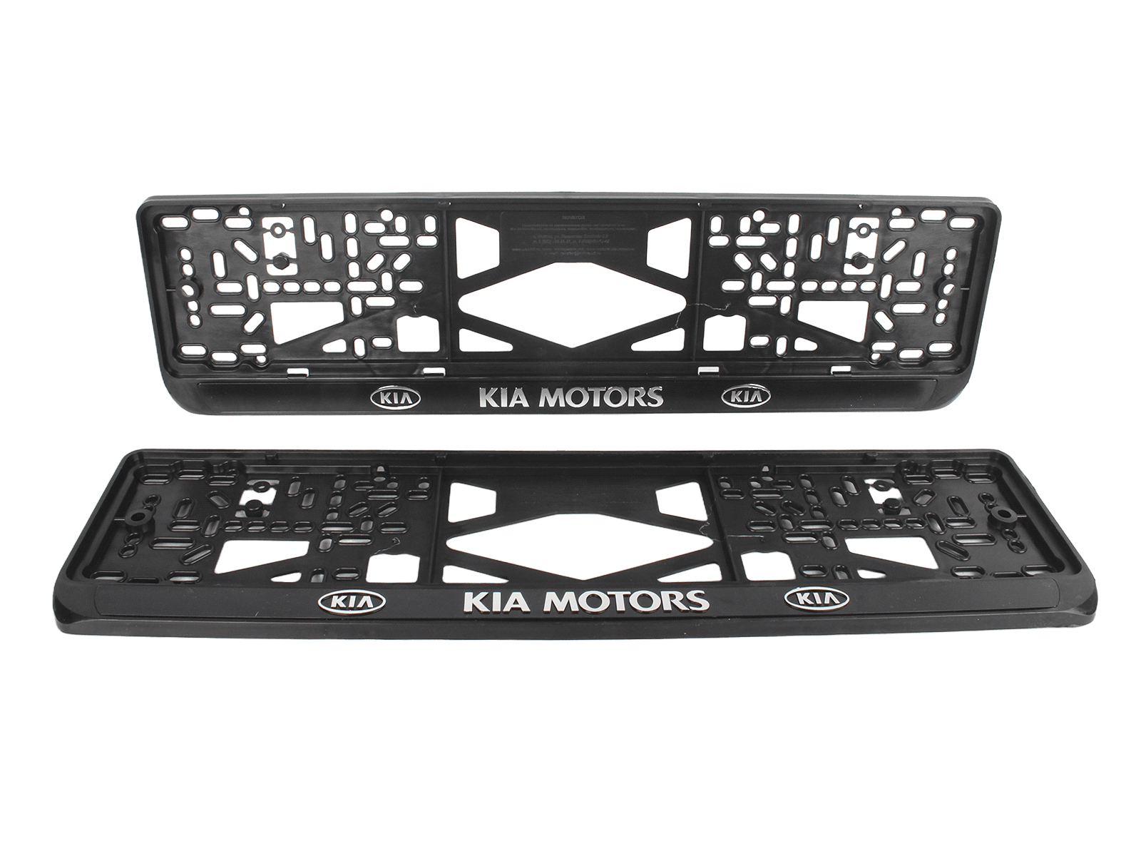 Рамка знака номерного объемная Motors фотография №2