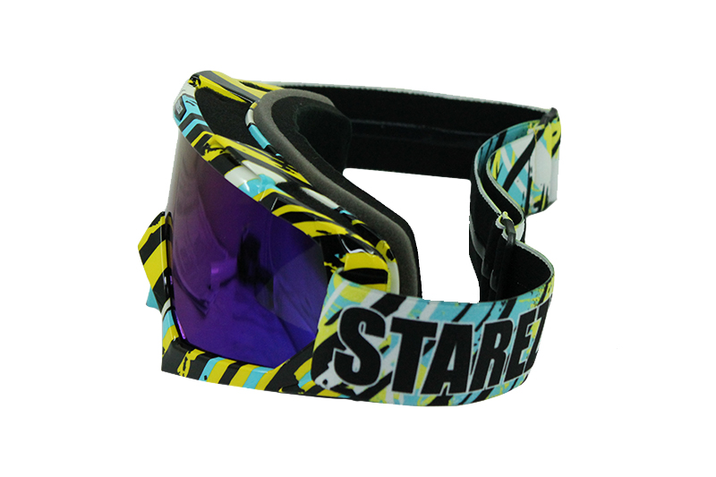 Очки кроссовые STAREZZI GOGGLES MX HAWALL BLUE 156-808 фотография №4