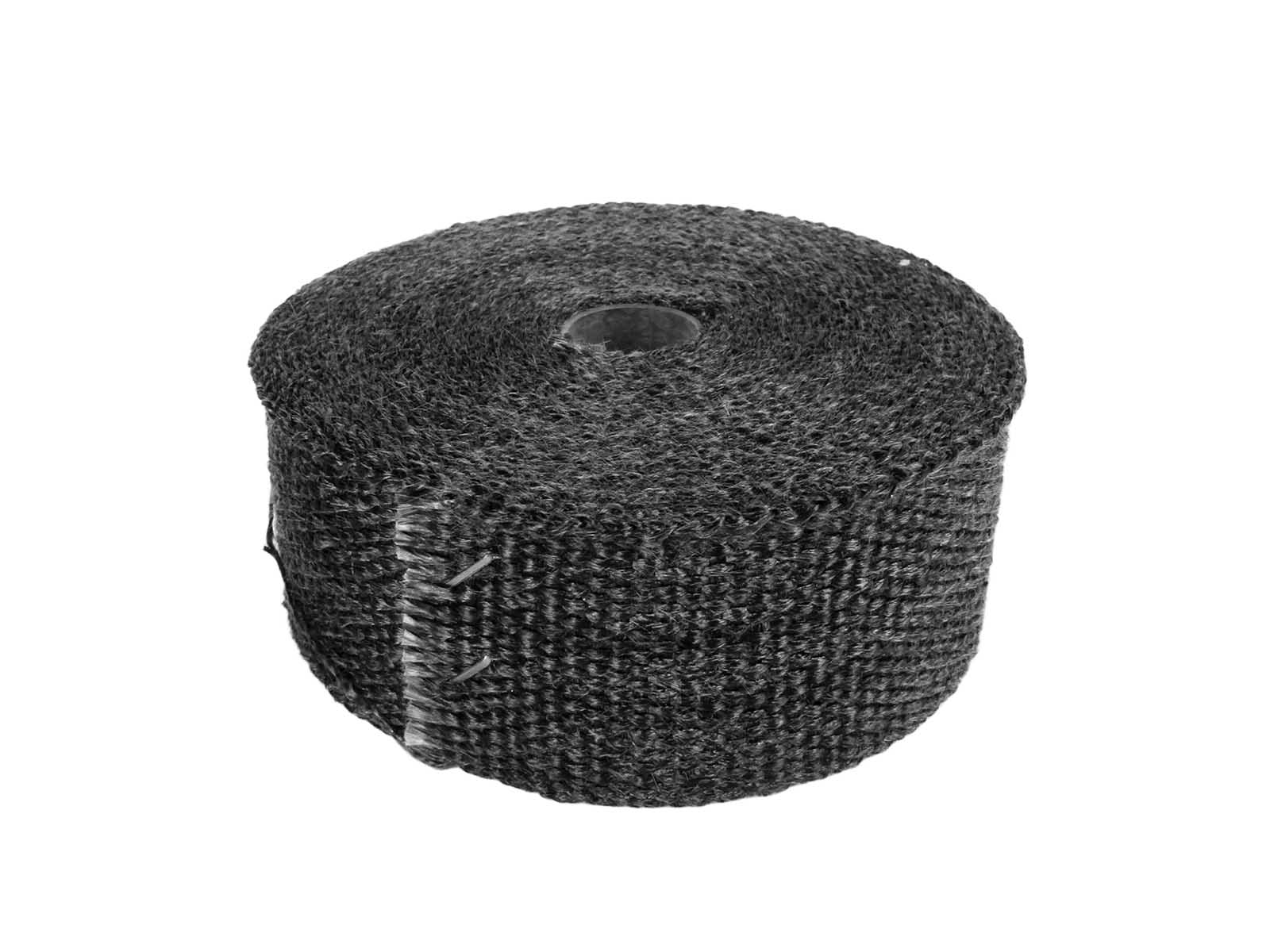 Термолента для глушителя 1х50х10000мм черная фотография №3