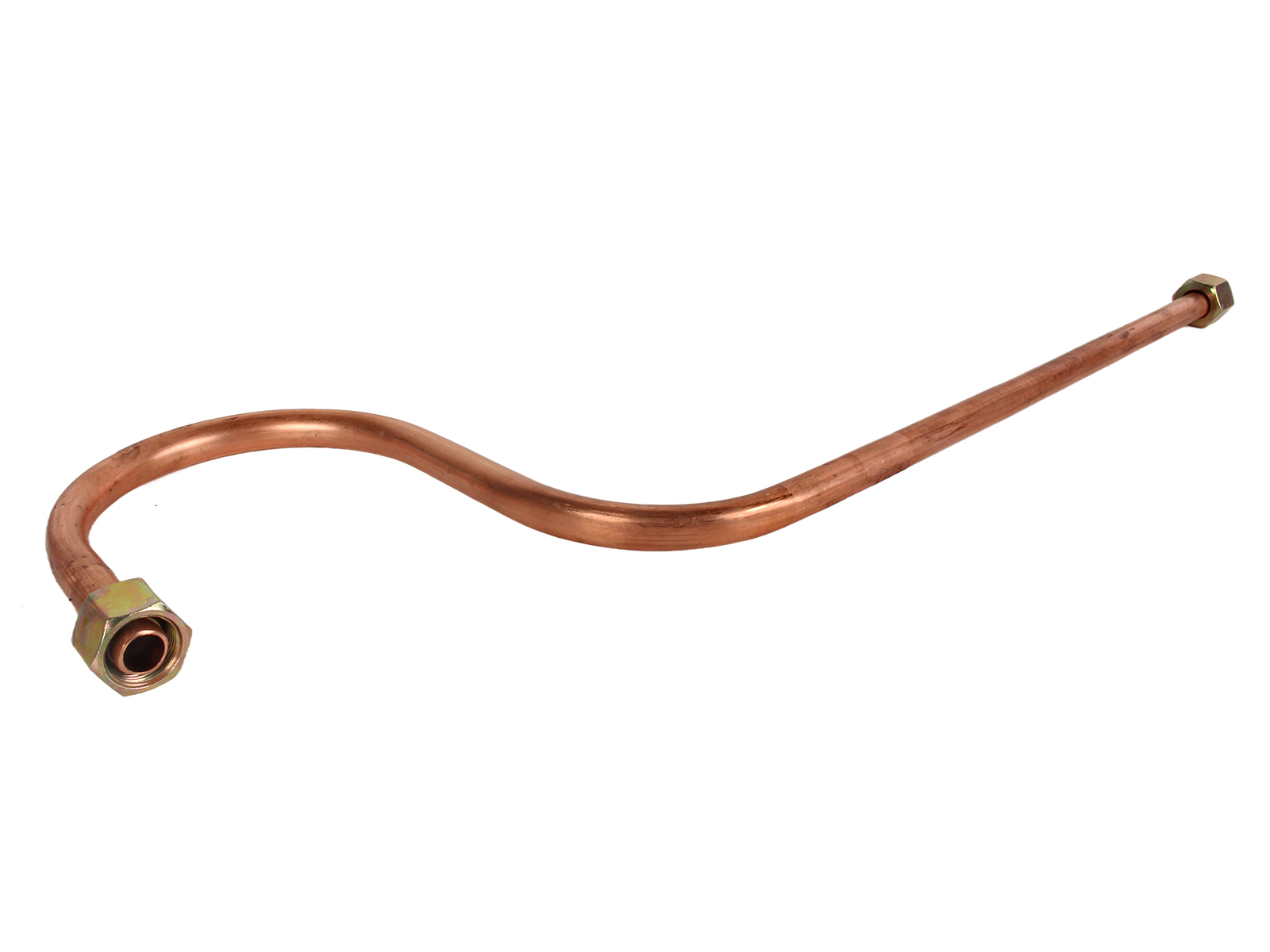 Трубка тормозная КАМАЗ ЕВРО компрессора ТМК медь 65115-3506190-039 фотография №2