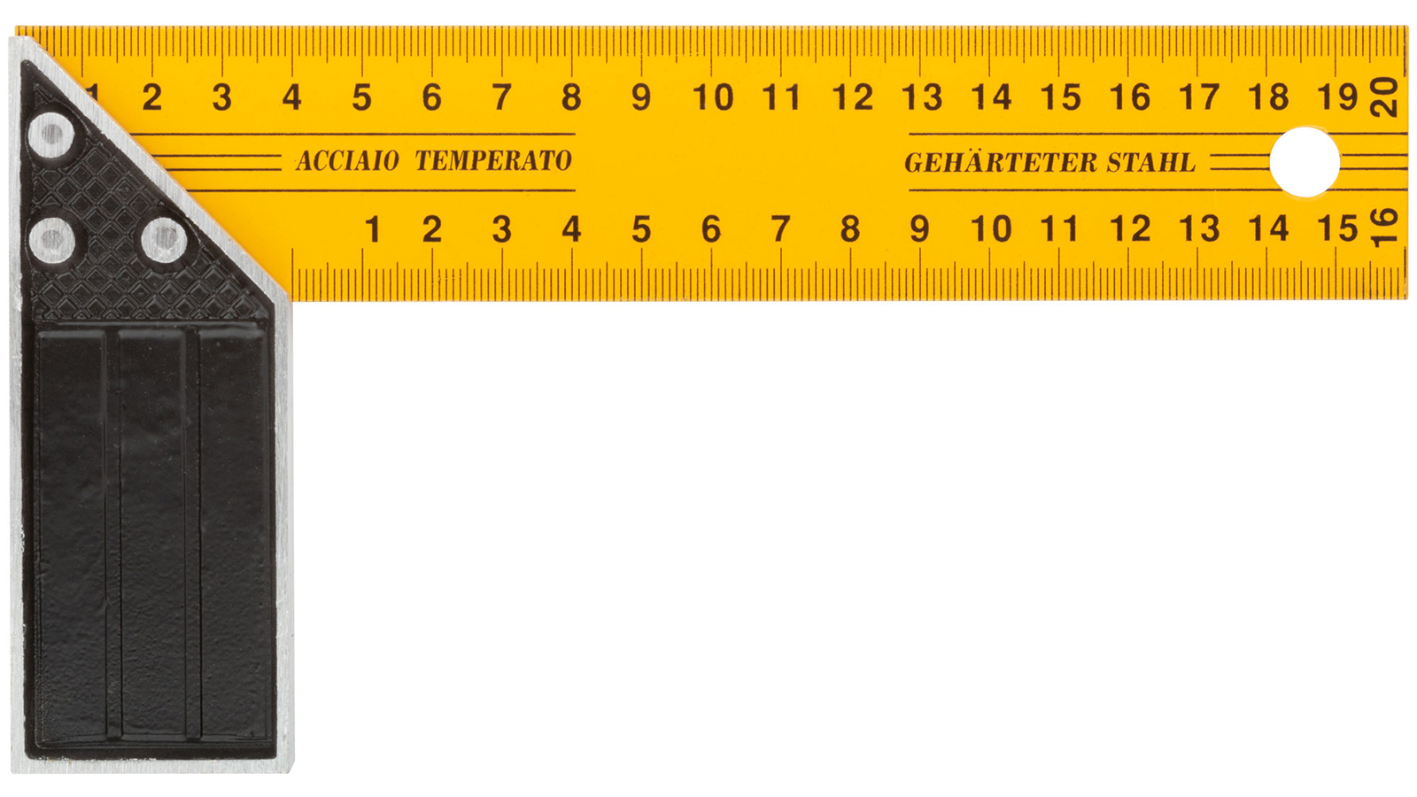 Угольник ПРАКТИК столярный  200мм фотография №1