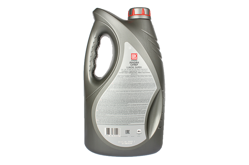 Масло моторное ЛУКОЙЛ 5W40 Супер SG/CD 4л фотография №2
