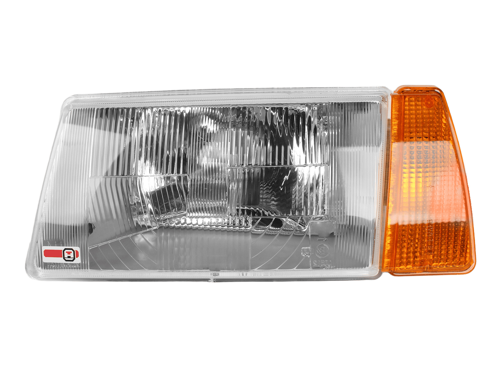 Фара ВАЗ-2108 левая с желтым поворотником 1 штука ОСВАР фотография №1