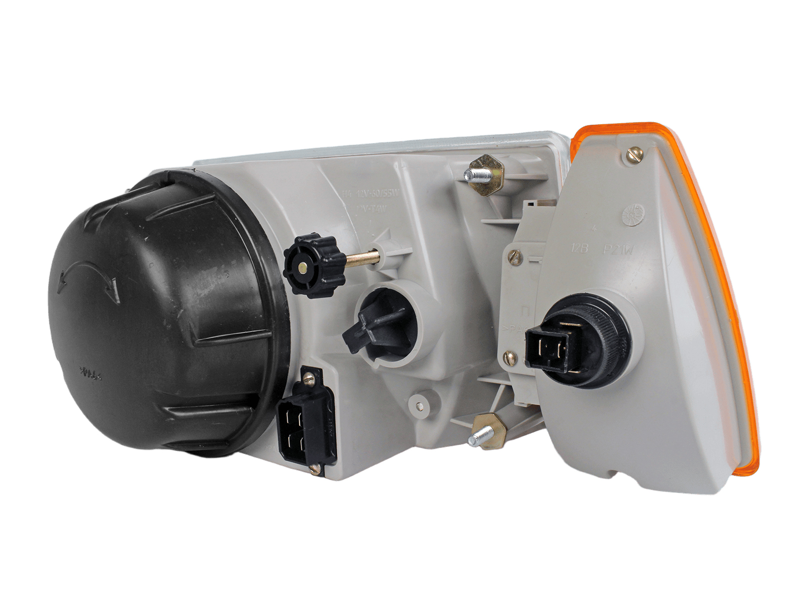 Фара ВАЗ-2108 правая с желтым поворотником 1 штука ОСВАР фотография №5