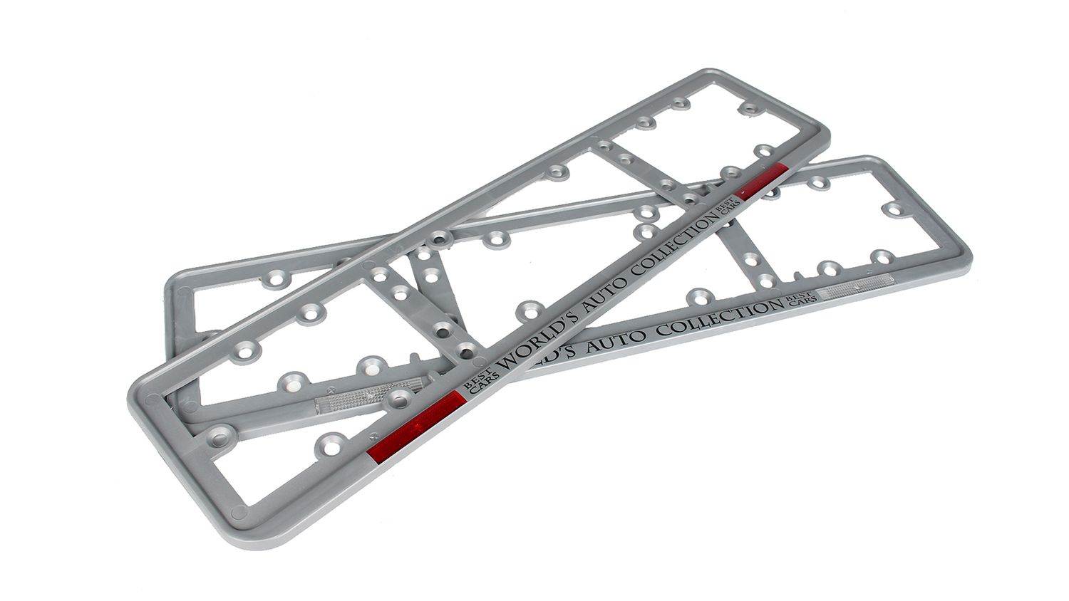 Рамка знака номерного серая малая 2 штуки AB-007G фотография №2