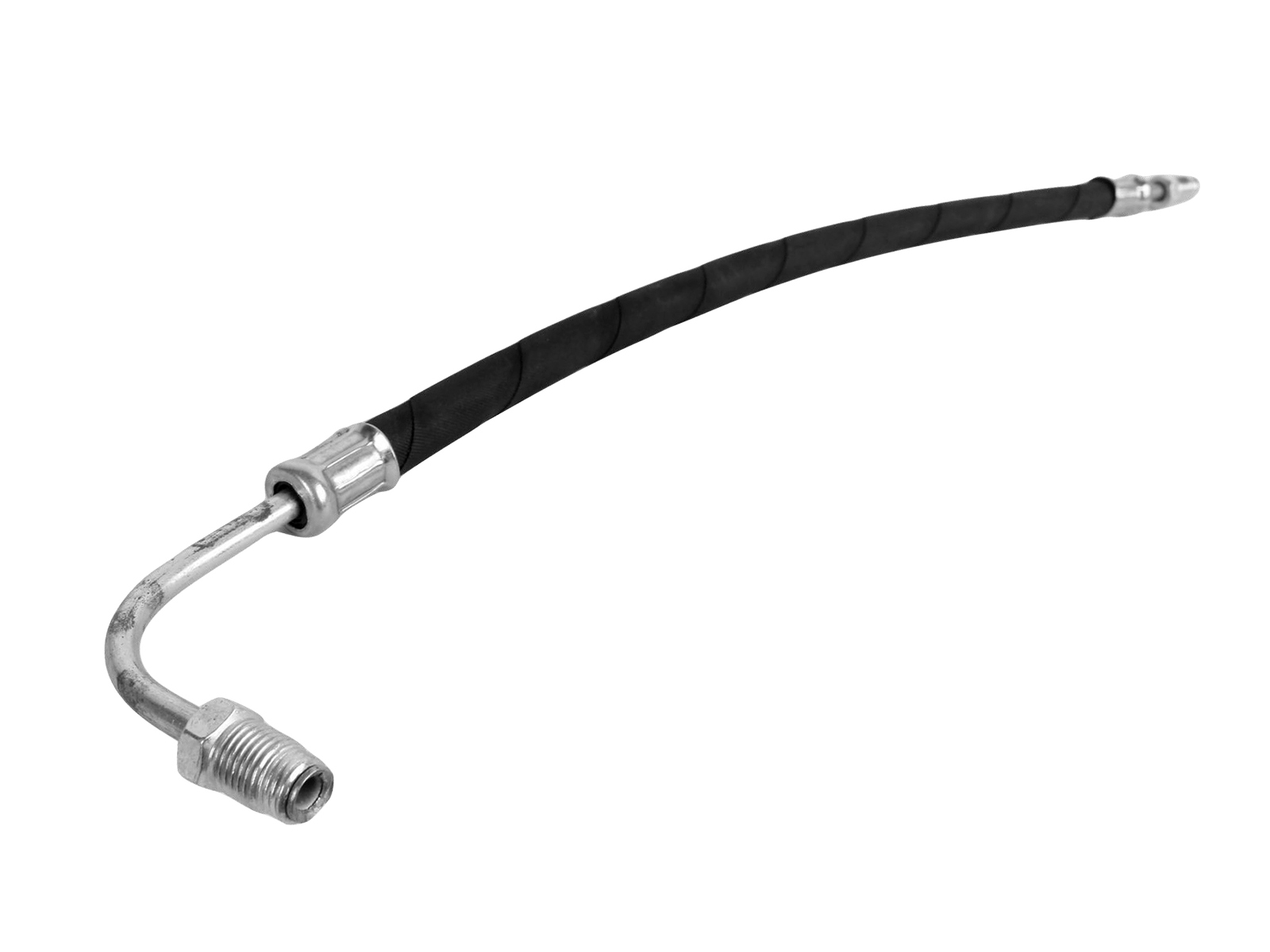 Шланг КамАЗ ПГУ с изогнутым наконечником 460мм 4310-1602590 фотография №2