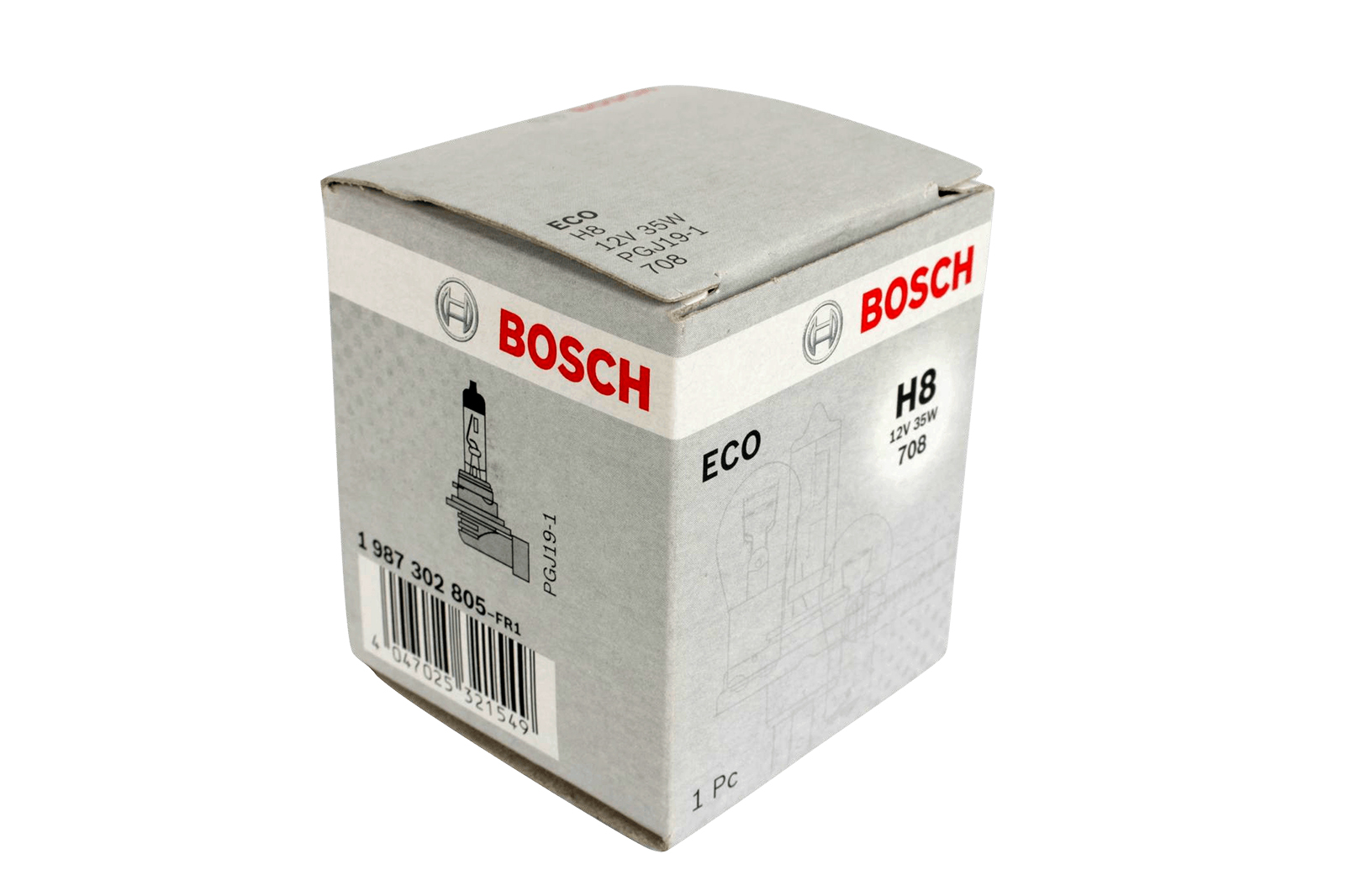 Лампа 12Vx35W H8 BOSCH ECO 1987302805 1 штука фотография №4