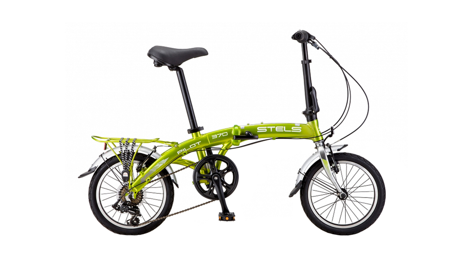 Велосипед STELS Pilot-370 Зелен./хром фотография №1