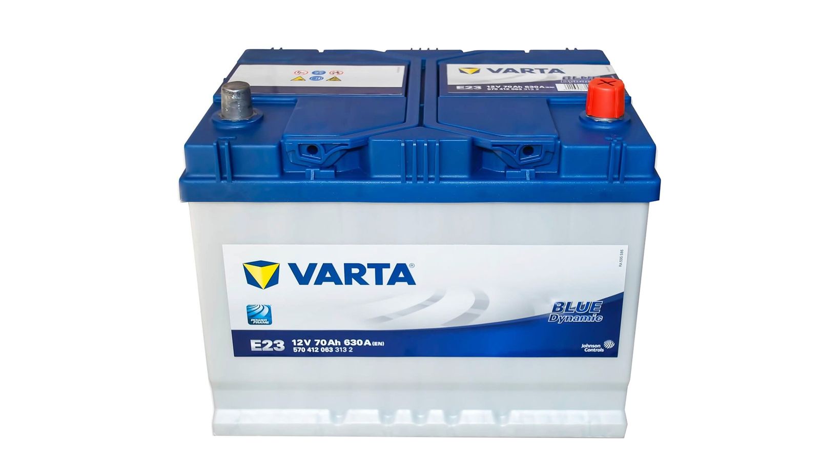 Аккумуляторная батарея VARTA BLUE 6СТ70 E23 * 570 412 063 фотография №1