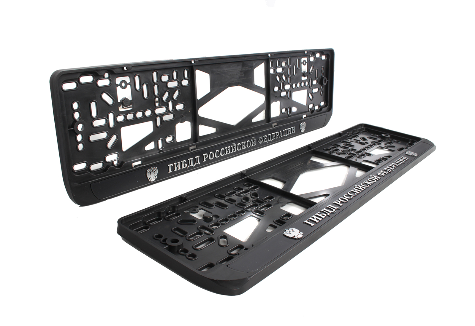 Рамка знака номерного объемная ГИБДД РФ комплект 2 штуки фотография №2