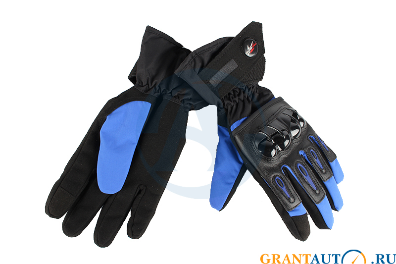 Перчатки защитные Pro-Biker MTV-08 синие L фотография №1