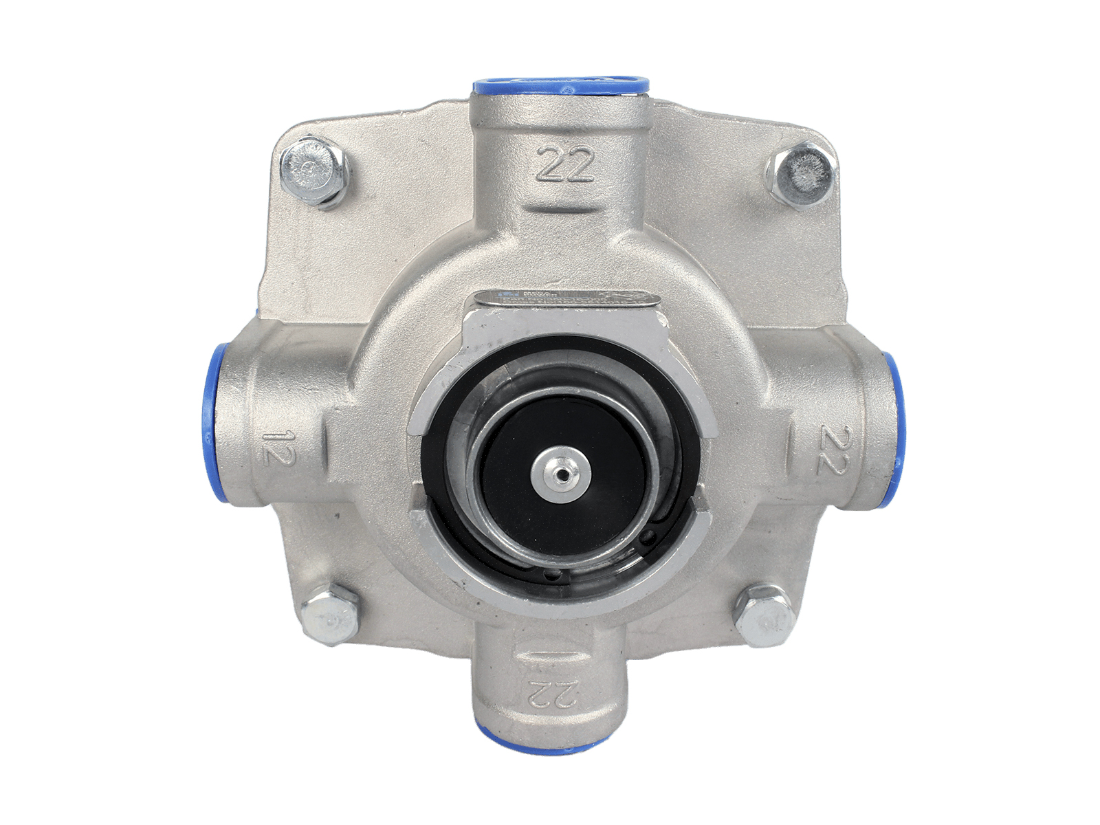 Кран ЗИЛ, КАМАЗ, МАЗ тормозной 2-х секционный MEGAPOWER 350-16-005 фотография №5