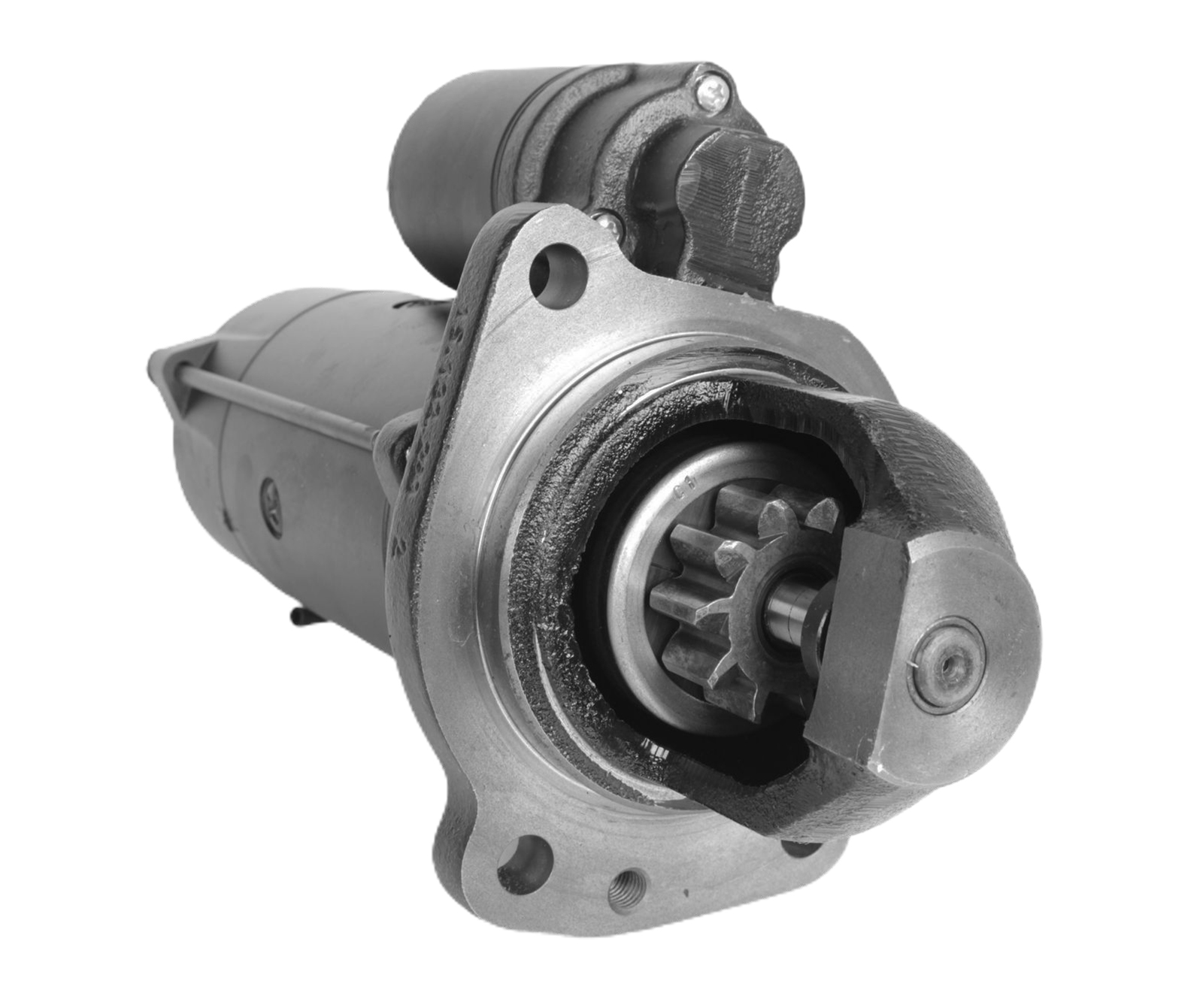 Стартер МАЗ дв.ЯМЗ ЕВРО-2, 5 5кВт zz10 24V фотография №2