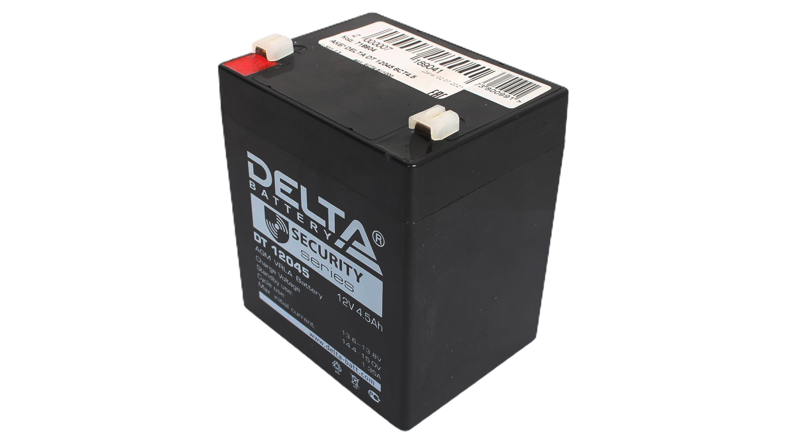 Аккумуляторная батарея DELTA DT 12045 6СТ4.5 фотография №2