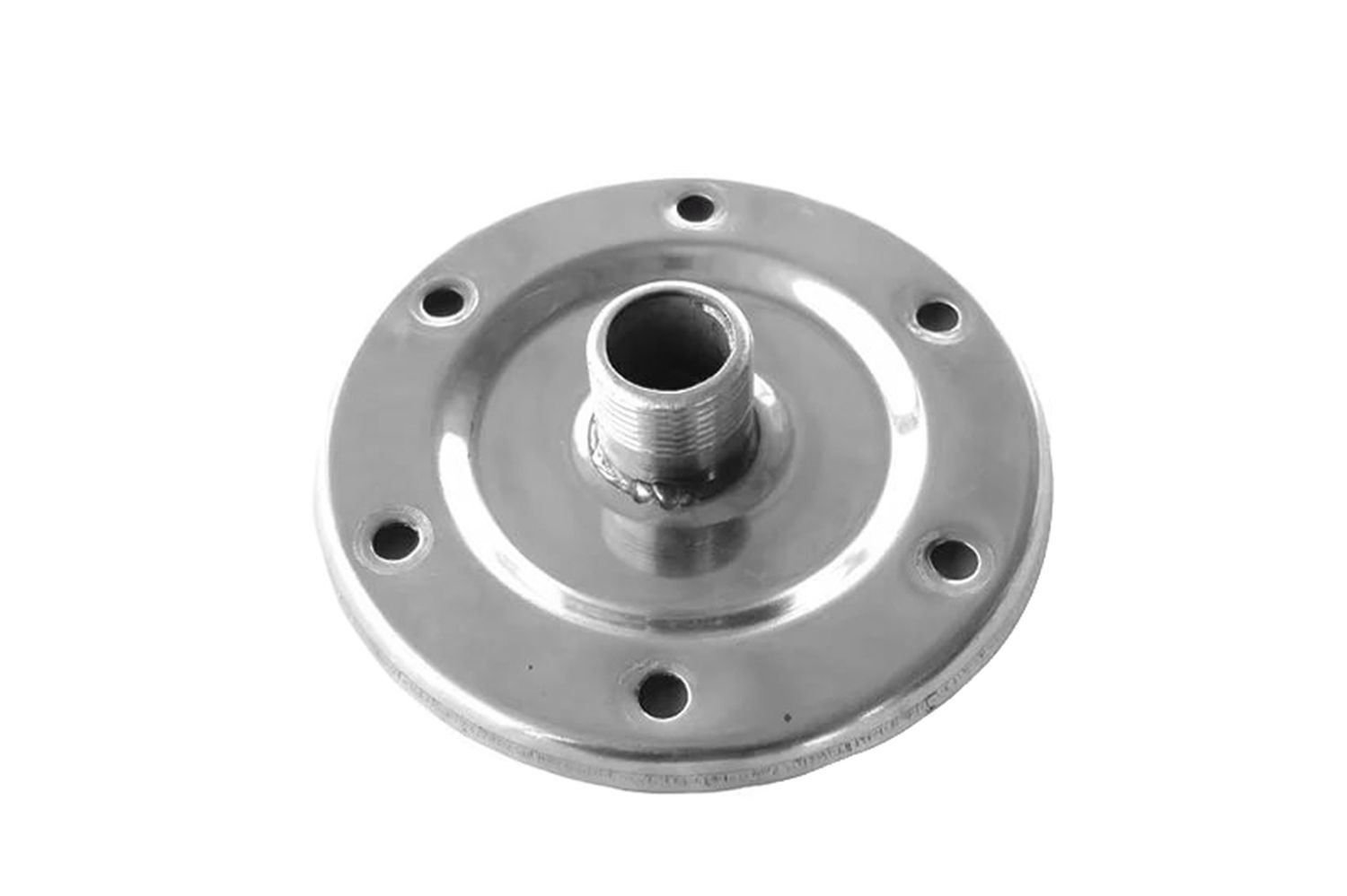 Фланец гидроаккумулятора reflex de500. Верхний фланец гидроаккумулятора. Контрфланец со штуцером 1" d 140 нерж. 1"1/2 varem. Фланец для гидроаккумулятора 110 мм.