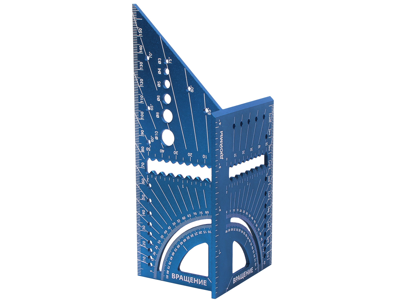 Угольник разметочный многофункциональный 3D 7в1 VR-3040-7-1 фотография №1