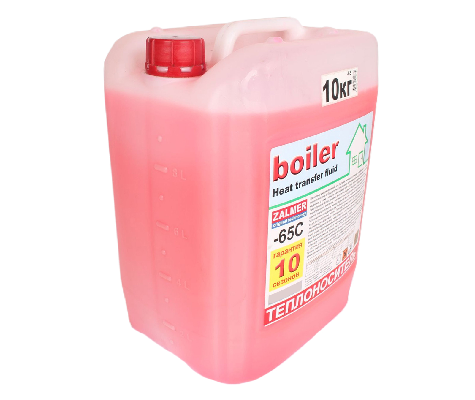 Антифриз для системы отопления дома BOILER -65С 10кг фотография №2