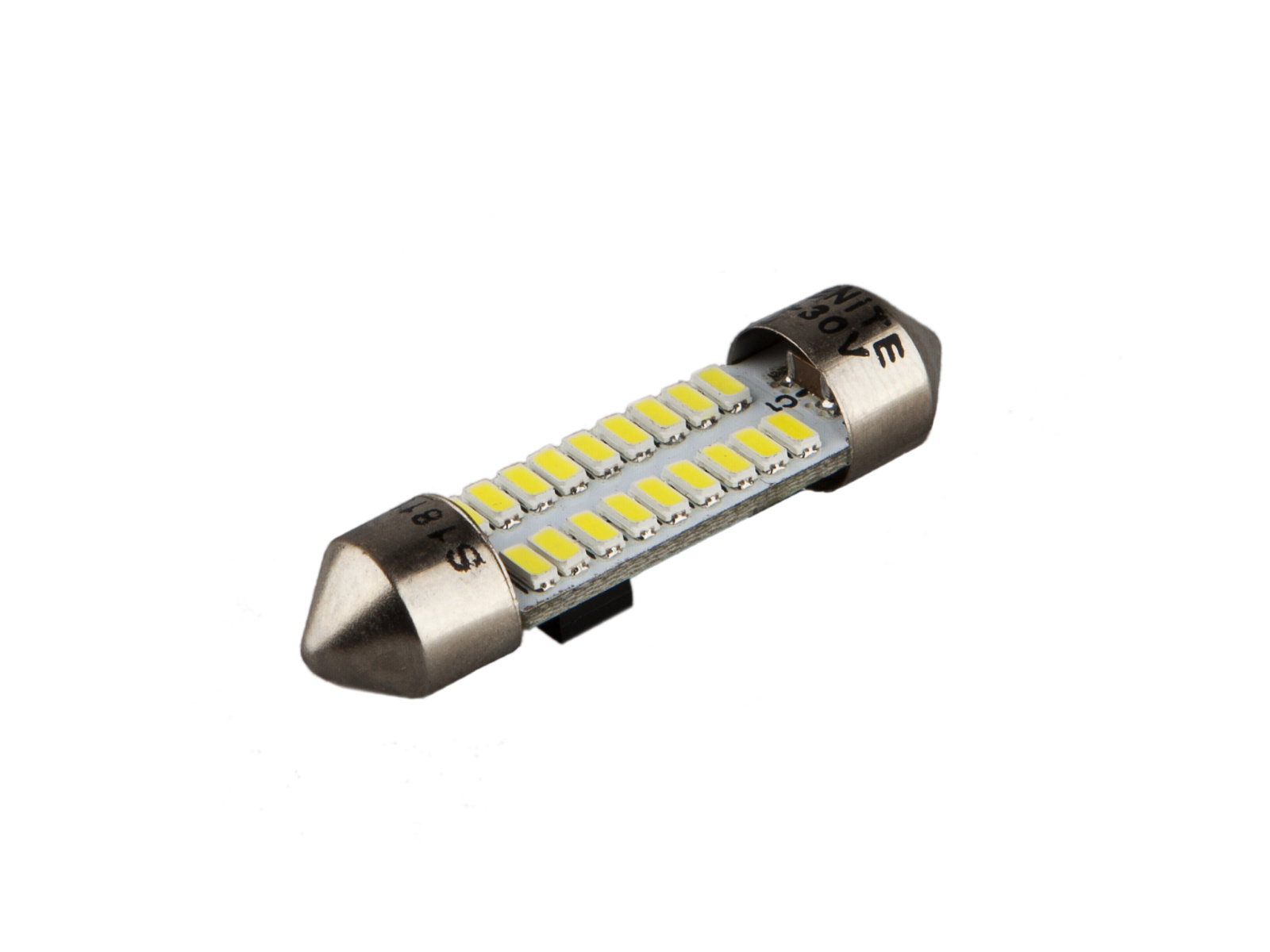 Лампа XENITE T11/C5W 9-30V 36мм 220Lm диодная комплект фотография №2