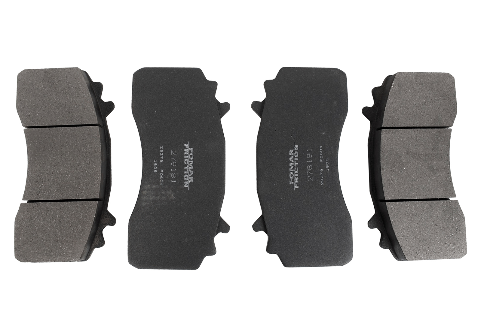 Колодки тормозные MAN дисковые ROULUNDS FO276181PRO фотография №1