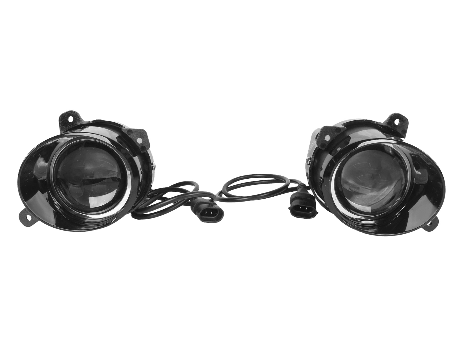 Фара противотуманная Лада Ларгус, ВАЗ-2190 диодная с линзой комплект фотография №2