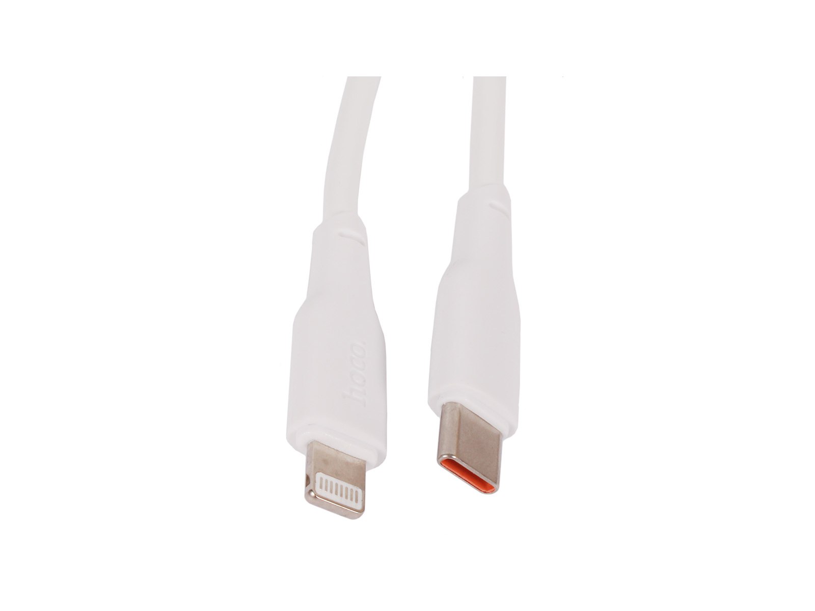 Кабель USB-C HOCO X93 Type-C-Lightning 2м белый фотография №2