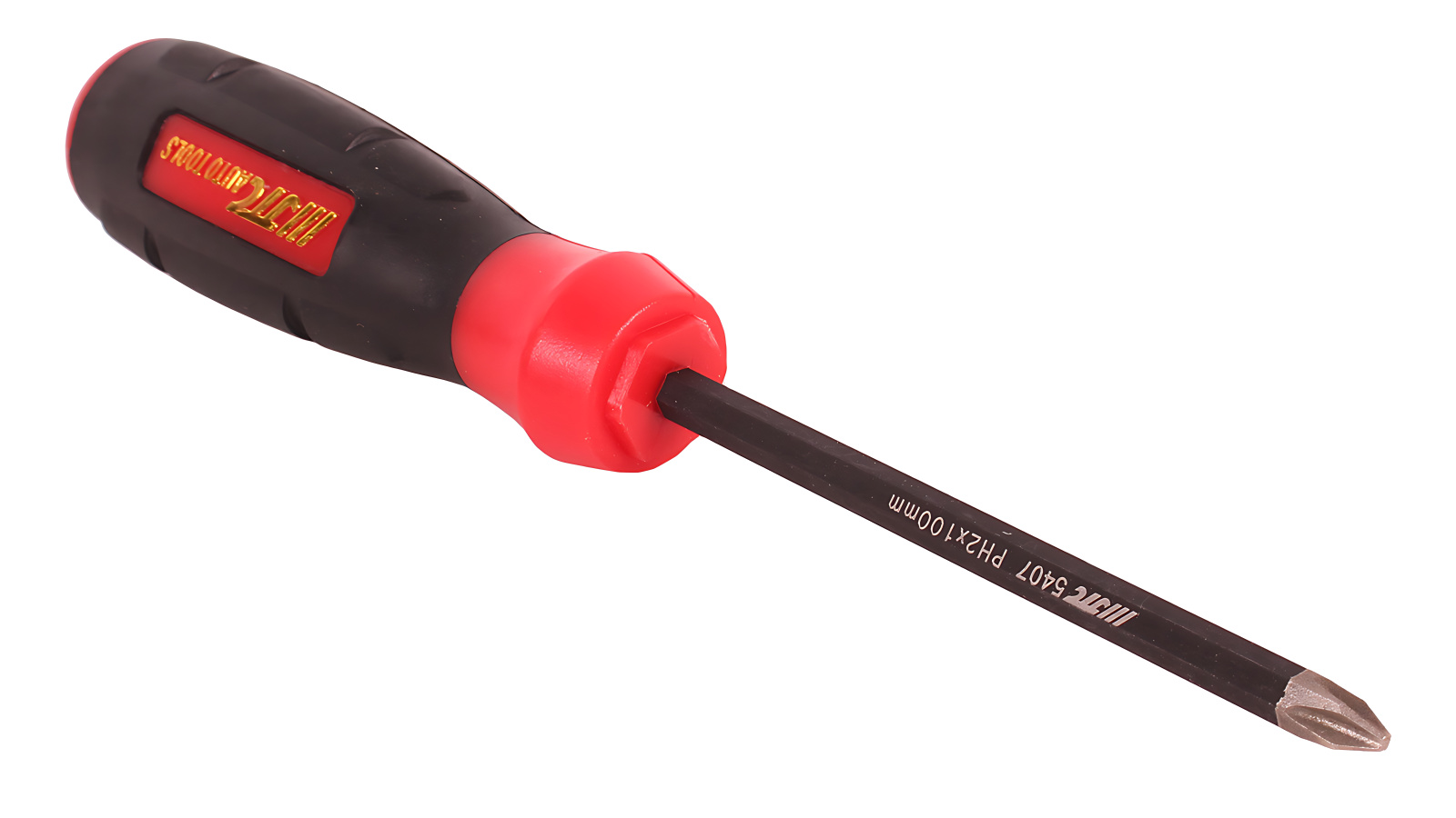 Отвертка JTC крестовая Ph2х100 мм силовая (алмазный наконечник) фотография №2
