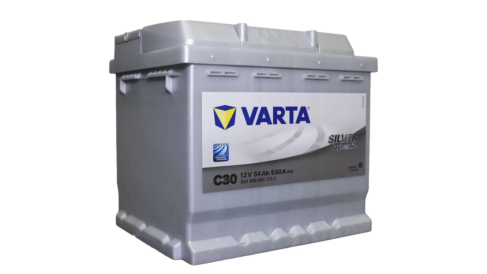 Аккумуляторная батарея VARTA SILVER 6СТ54 C30   554 400 053 фотография №2