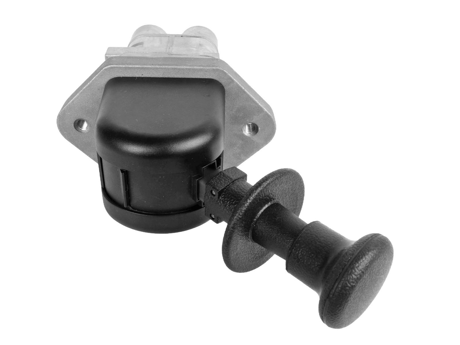 Кран КАМАЗ, МАЗ, ГАЗ-3310 стояночного тормоза 2-х контурный фотография №4