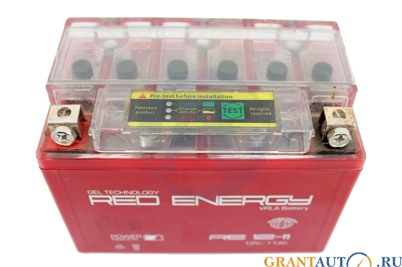 Аккумуляторная батарея RED ENERGY RE 12-11 YTZ14S-BS фотография №2