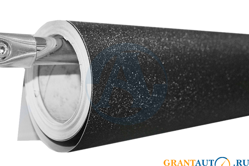Пленка виниловая Алмазная крошка черная (1,52*0,4) фотография №1