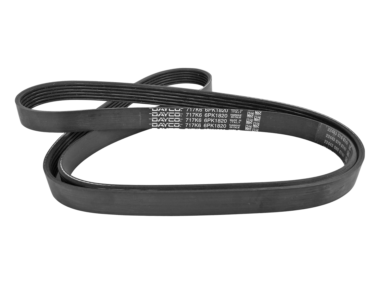 Ремень генератора LADA Largus 8-16клапанный ГУР A/С DAYCO фотография №1