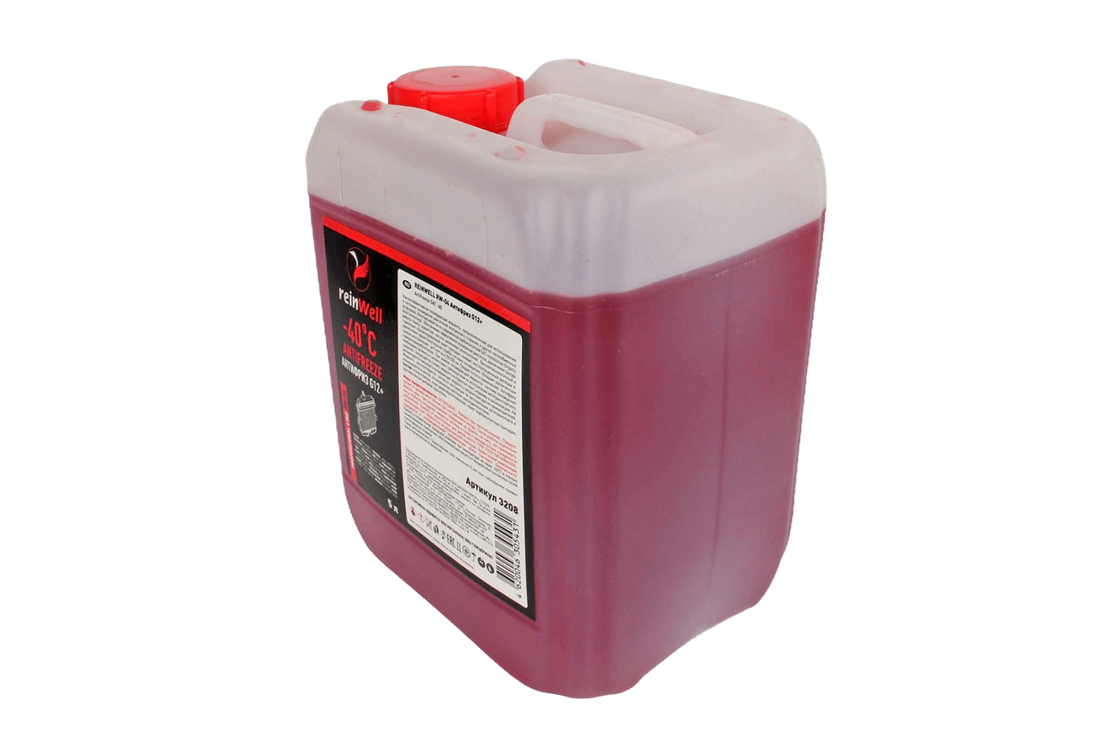 Антифриз G12+ 5л REINWELL фотография №3