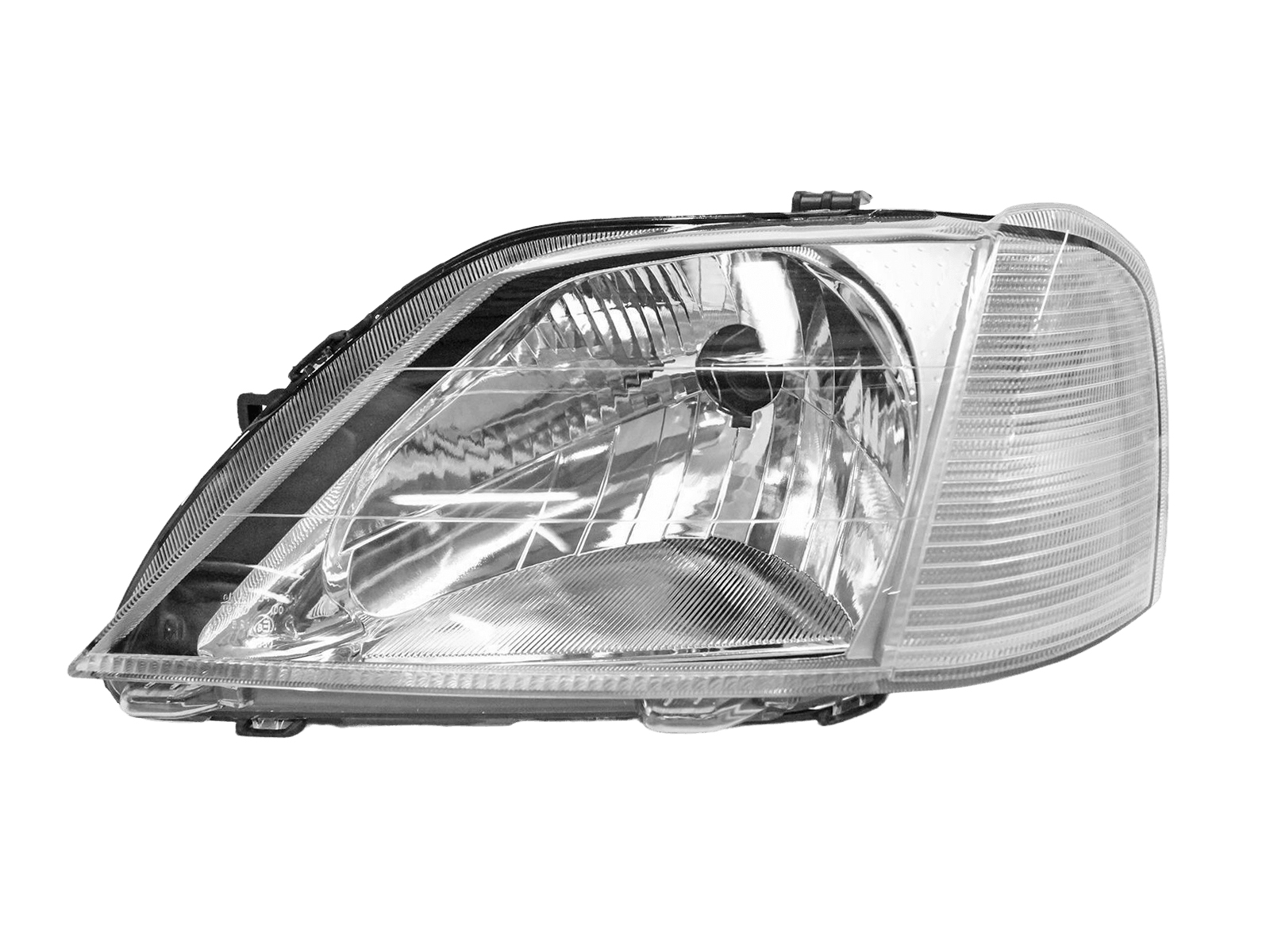 Фара передняя RENAULT LOGAN 04-08 левая 1 штука KORTEX KHL8001STD фотография №1