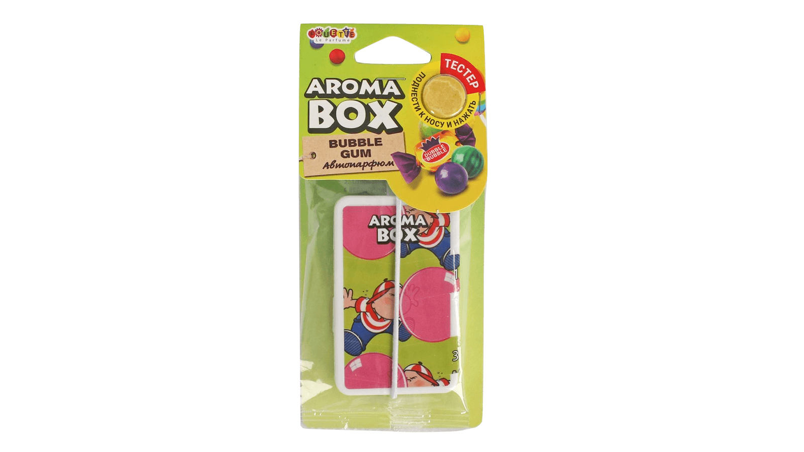 Освежитель FOUETTE Aroma Box Bubble Gum фотография №1